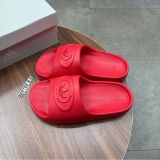 917 - Dép Adidas Adilette Trefoil Badge Slide Green - Red