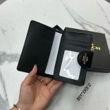 Ví Coach Medium Corner Zip Wallet Midnight Black In Signature Canvas- CW786 MD/BL - 1158