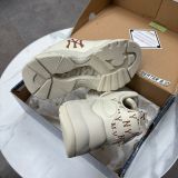 540 - Giày MLB BigBall Chunky Classic Monogram New York Yankees màu nâu - 3ASHBMN3N-50IVS