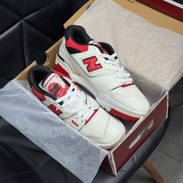154 - Giày NewBalance 550 Begei Red Black - BB550VTB