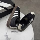 890 - Giày Adidas VL Court 2.0 ‘Black White Gum’ - ID6017