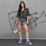 Áo Sơ Mi Puma Unisex Leo Luxe Relaxed All-Over Print Woven Black - 632340-01 - 1413