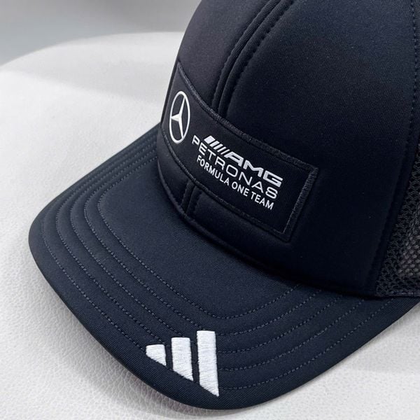 Nón Mũ Adidas Mercedes Amg Petronas Formula One Team Snapback Logo Trucker Cap Black - JX6449 - 1452