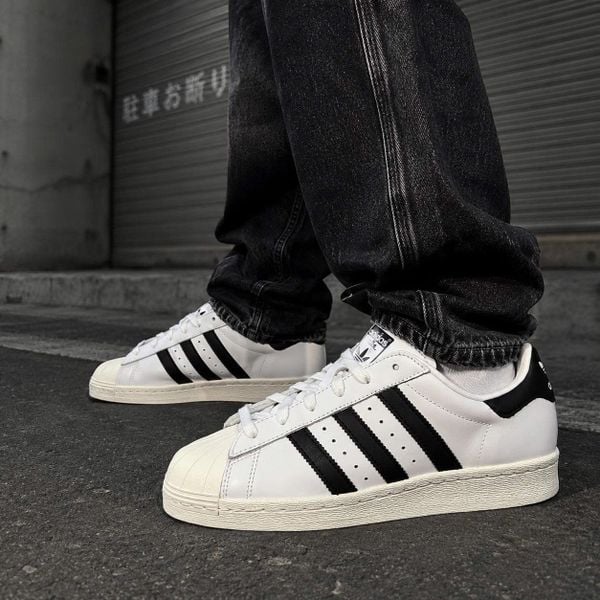 Giày Adidas Originals Superstar 82 White Black - JI2025 - 1371