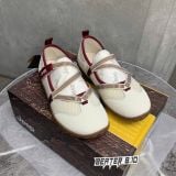 868 - Giày Jeep Lifestyle Shoes W Low-top Beige Red - P651W13111