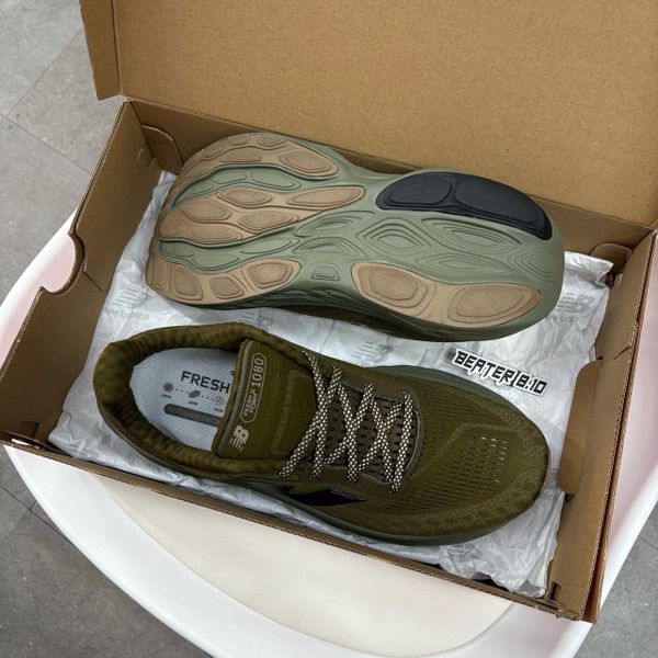 Giày New Balance Running Shoes Jogging Shoes Fresh Foam X 1080 v14 'Khaki' - M108014S - 1164