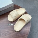 939 - Dép Adidas Adilette Trefoil Badge Slide Bone