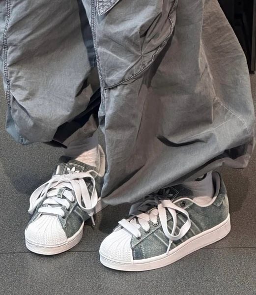 Giày Adidas Superstar 82 Washed Denim 