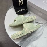 320 - Dép Quai Ngang Adilette 22 Linen Green / Cream White - IG5917