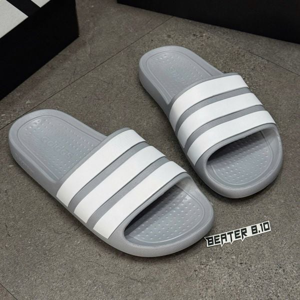 936 - Dép Adidas Adilette Flow Grey White
