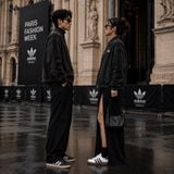 Áo Khoác Adidas Vải Nhung Tăm SST Black - KE5030 - 1234