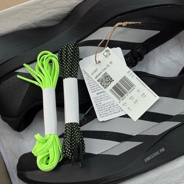 Giày Chạy Bộ Adizero EVO SL W Black - KI1897 - 1256