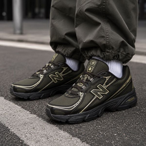 Giày New Balance 740 Brown Green - U7402RH - 1403