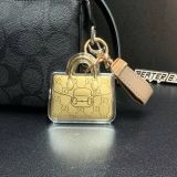 966 - Móc Khóa Mạ Vàng - Gold Keychain Bag Luxury