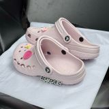Dép Sandal Clog Unisex Crocs Baya Barely Pink - 10126 - 1043