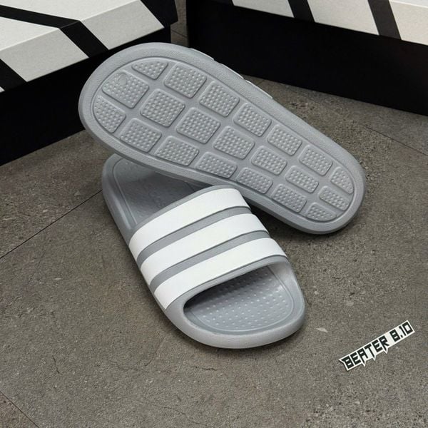 936 - Dép Adidas Adilette Flow Grey White