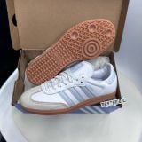 Giày Samba OG 'White Halo Blue Gum' Cloud White Sneakers Women - IE0877 - 1145