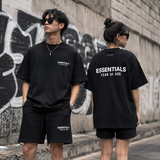 Áo Fear of God Essentials Jersey Crewneck T-Shirt Black SS25 - 125HO244360F - 899