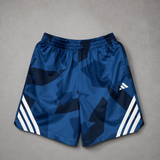 Quần Short Bóng Rổ Adidas 3-STRIPES AOP Dusky Ink -  JZ9672 - 1385