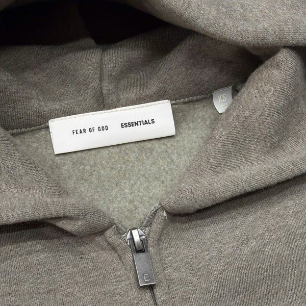 992 - Áo Hoodie Fit Fleece Zip Up Fear of God Essentials Classic 'Homestead' 2025 - 192AS254781F