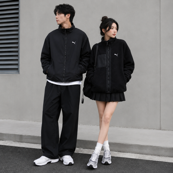 Áo Khoác Puma 2 Chiều Sherpa Hybrid - 688371-01 - 1353