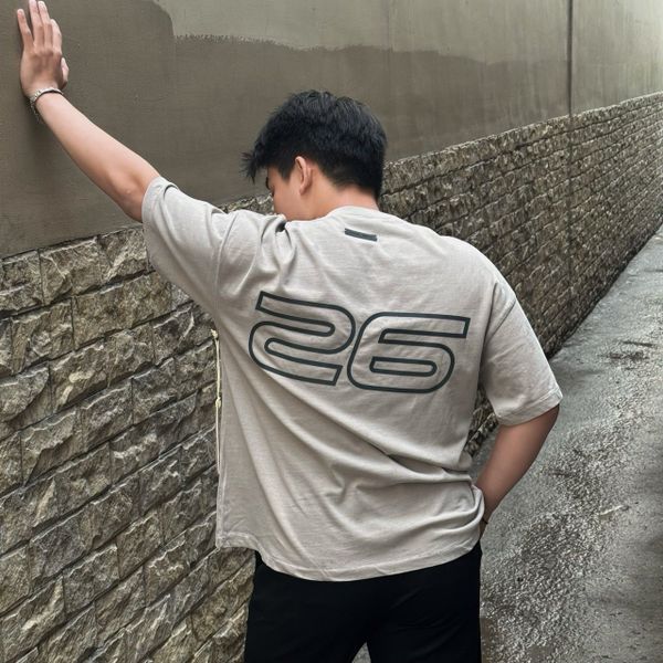 Áo Fear of God Essentials 90's Tee Vintage Grey - 198437762520 - 1064