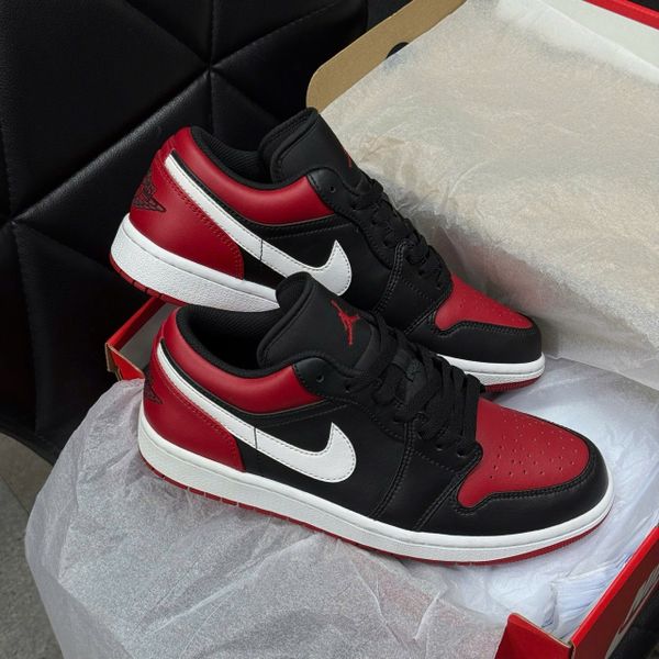 209 - Giày Jordan 1 Low Alternate 'Bred Toe' - 553558-066