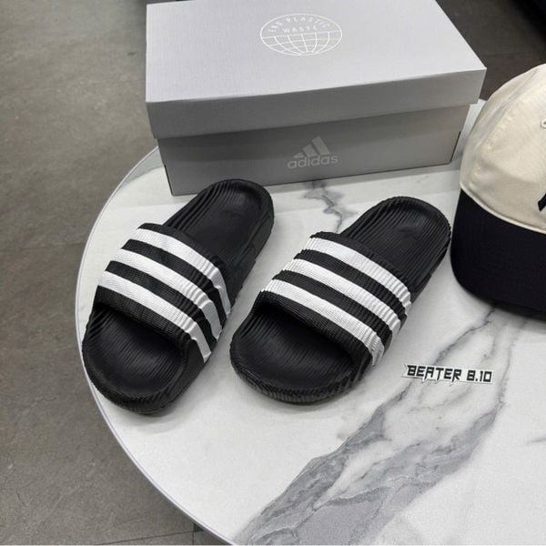 328 - Dép Quai Ngang Adidas Adilette 22 'Black' - IG3670