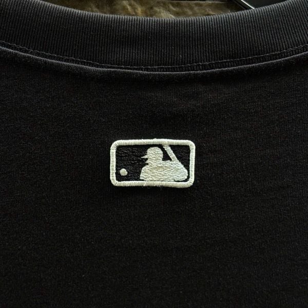 279 - Áo MLB Rabbit Short Sleeve NY Yankees Black - 3ATSQ0131-50BKS