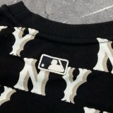 300 - Áo MLB Sweater Monogram NY Logo Overfit New York Yankees - 3AMTM0231