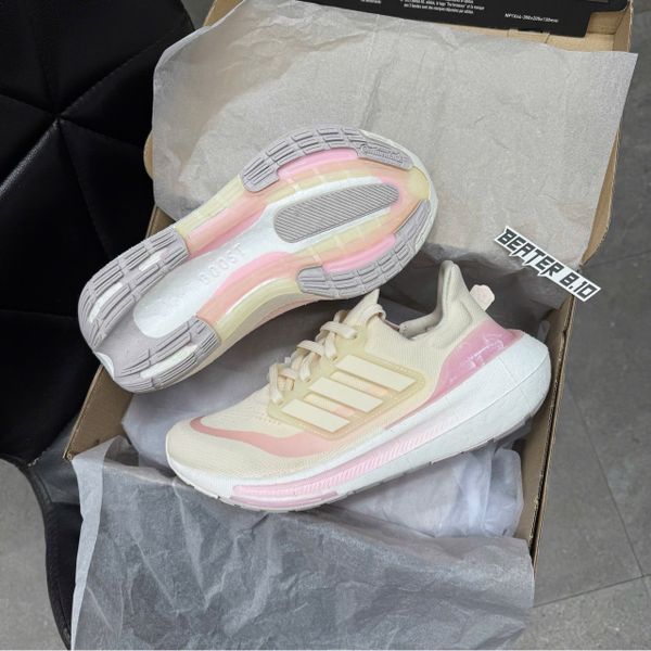 980 - Giày Adidas Ultraboost Light ‘Chalk White’ - IE5839