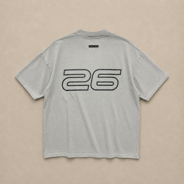 Áo Fear of God Essentials 90's Tee Vintage Grey - 198437762520 - 1064