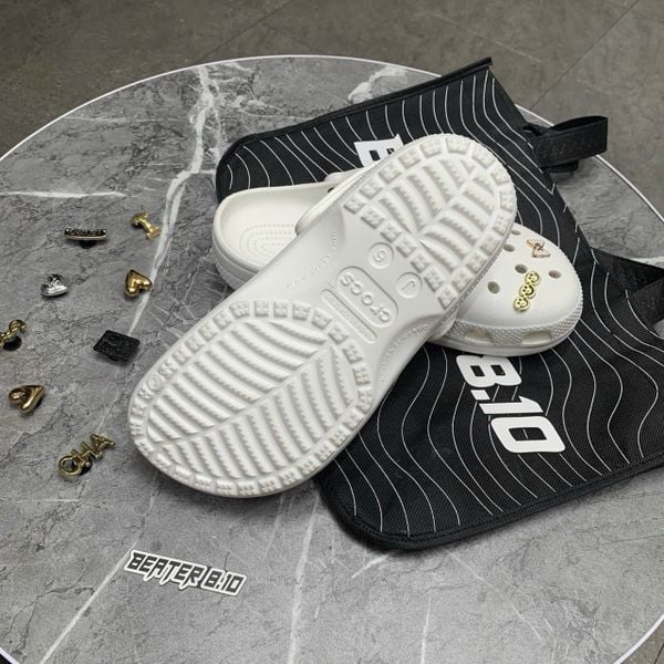 Dép Sandal Clog Unisex Crocs Classic White - 1116
