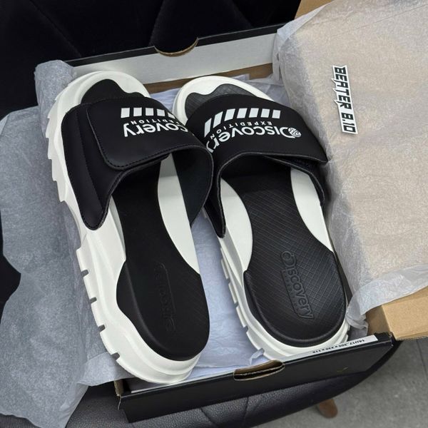 970 - Dép Discovery Expedition Bucket Slide Black White - DXLP2101N