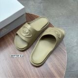 915 - Dép Adidas Adilette Lite Slides Trefoil Logo Brown Beige