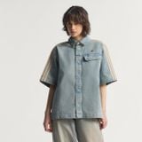 Áo Sơ Mi Denim Adidas Unisex Premium Essentials Shortsleeve - JY2871  - 1175