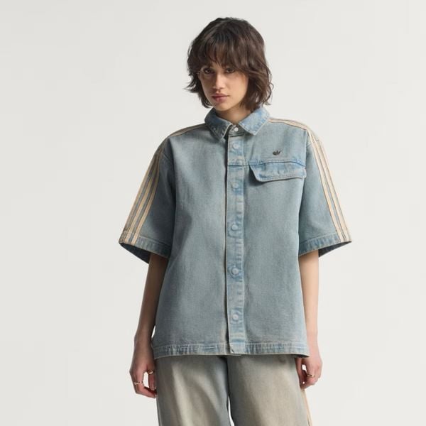 Áo Sơ Mi Denim Adidas Unisex Premium Essentials Shortsleeve - JY2871  - 1175