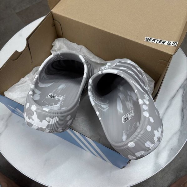 877 - Dép Sục Adidas Superstar Adifom Mule Grey - JI3154