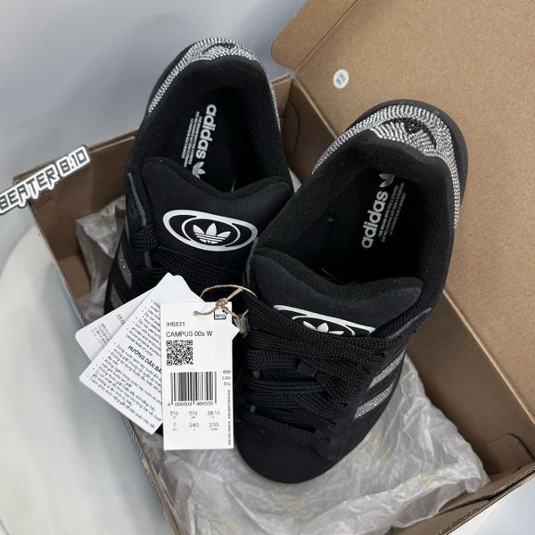 Giày Adidas Campus 00s Black Silver Metallic - IH6831 - 1266