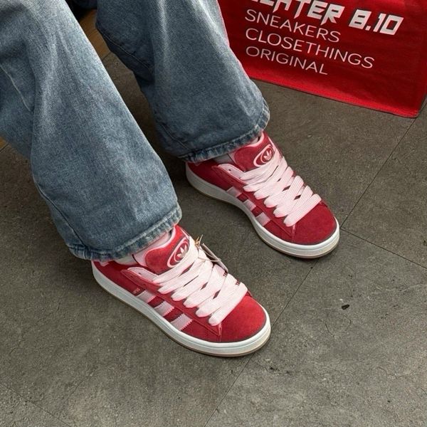 999 - Giày Adidas Originals CAMPUS 00s Red Pink - JQ5743