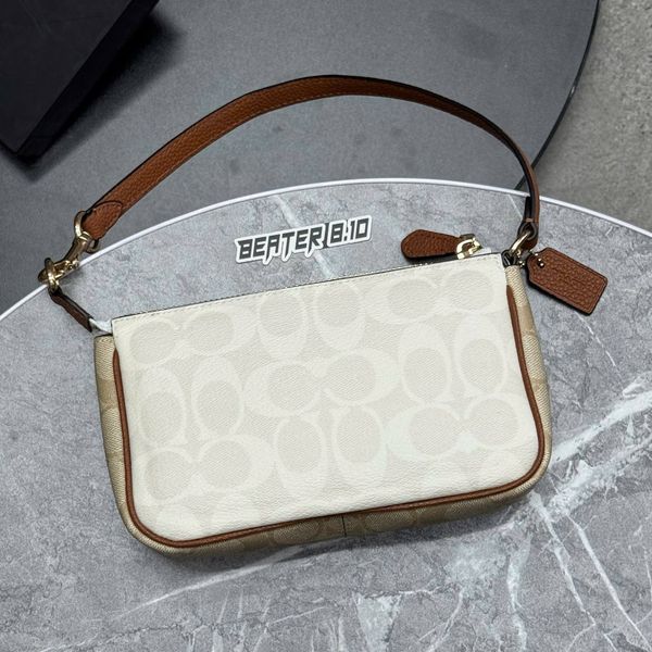 809 - Túi Coach kẹp nách Nolita 19 In Signature Canvas - CA444