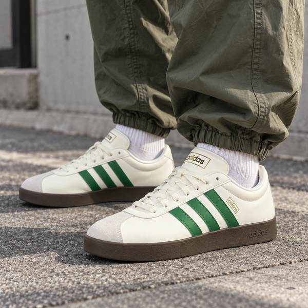 Giày Adidas VL Court Classic Collegiate Green - JH5061 - 1480