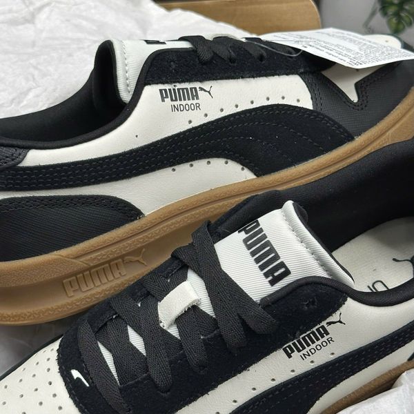 Giày Thể Thao Puma Nữ Indoor Quiet Lux Grey Gum - 400464-01 - 1365