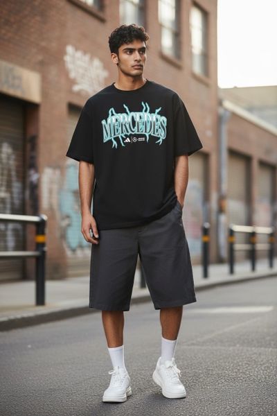 Áo Thun Adidas Mercedes - AMG Petronas Formula One Team Graphic ' Black ' - KG8559 - 1095