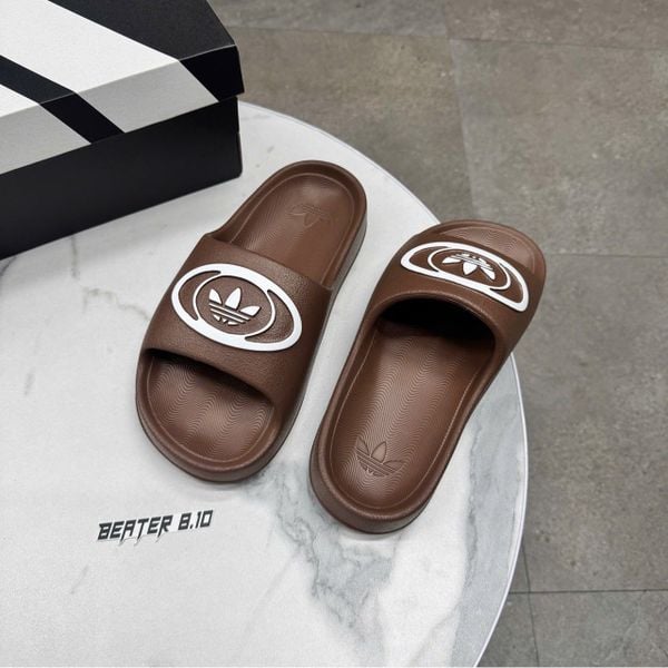 942 - Dép Adidas Adilette 00s Slide Flax White - KK3581