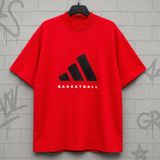 Áo Thun Adidas Basketball Red - JE3763 - 1180