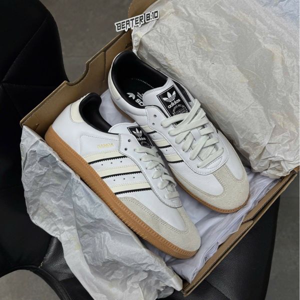 458 - Giày Adidas Samba OG 'Cream White' - ID1480