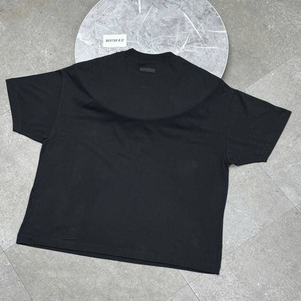 443 - Áo Fear Of God Essentials 'Jet Black' SS24