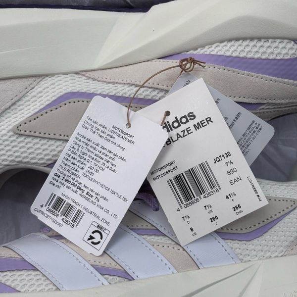 Giày Adidas Lightblaze Mercedes - AMG Petronas Formula One Team Powder Plum - JQ7130 - 1372