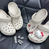 Dép Sandal Clog Unisex Crocs Classic Light Bone - 910
